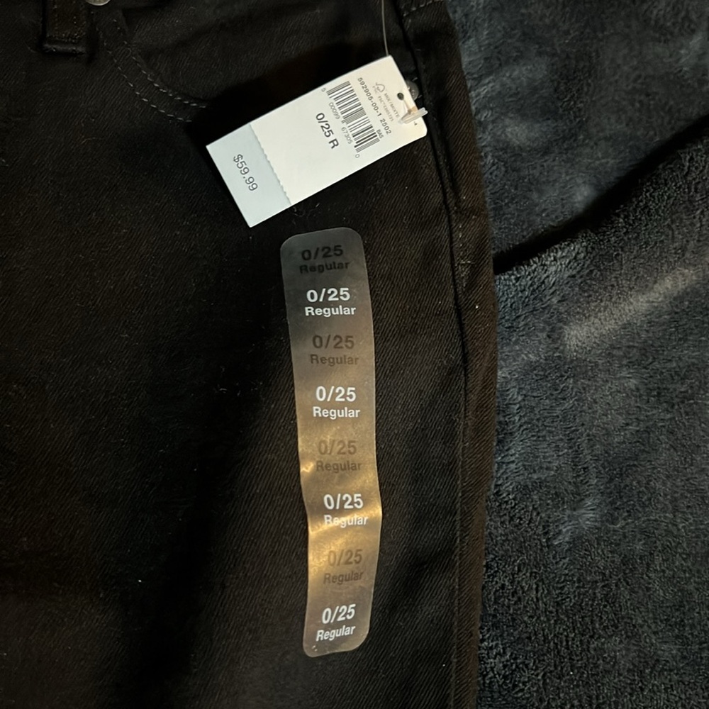 Women’s GAP NWT‎ Bootcut Mid Rise Jeans Size 0/25R - Picture 7 of 10